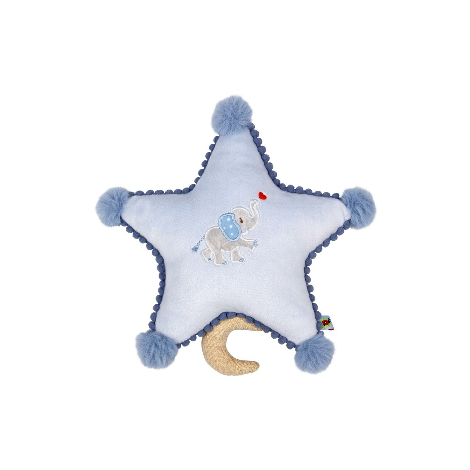 Die Spiegelburg - BabyGlück - Spieluhr Stern, hellblau