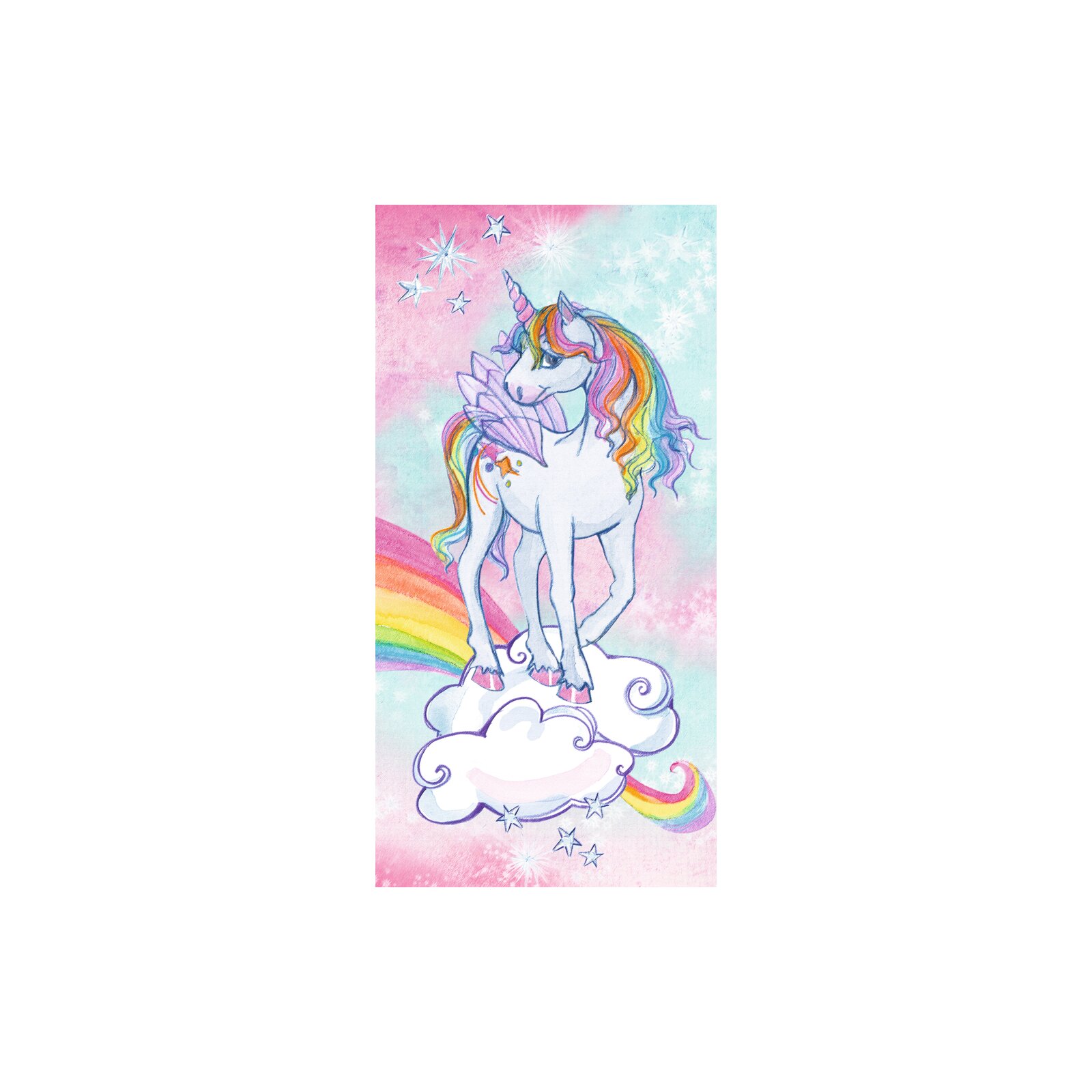 Die Spiegelburg - Einhorn-Paradies - Zauberhandtuch (Regenbogen-Einhorn) (9)