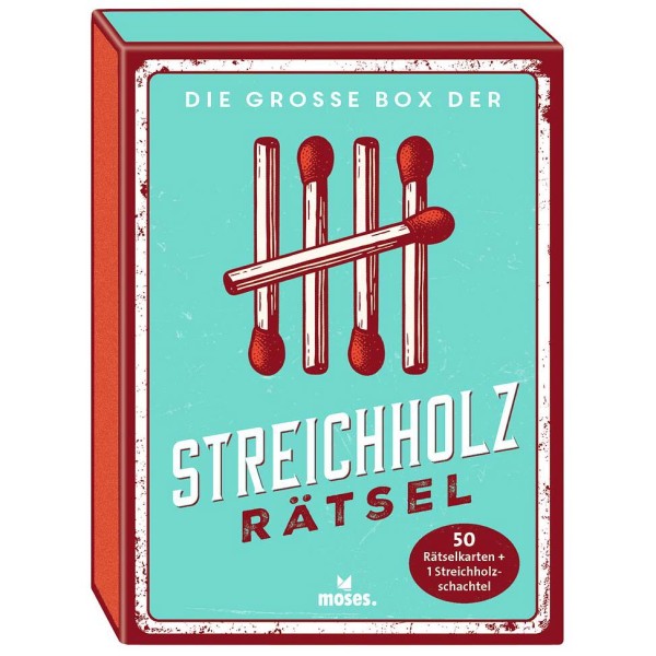 Die große Box der Streichholzrätsel Die große Box der Streichholzrätsel