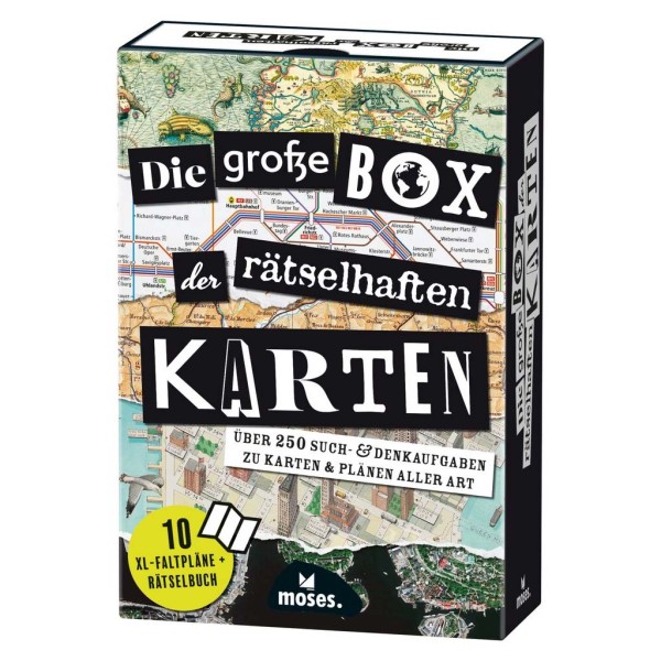 Die große Box der rätselhaften Karten Die große Box der rätselhaften Karten