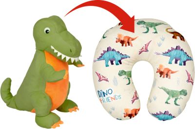 Dino-Nackenkissen - Dino Friends