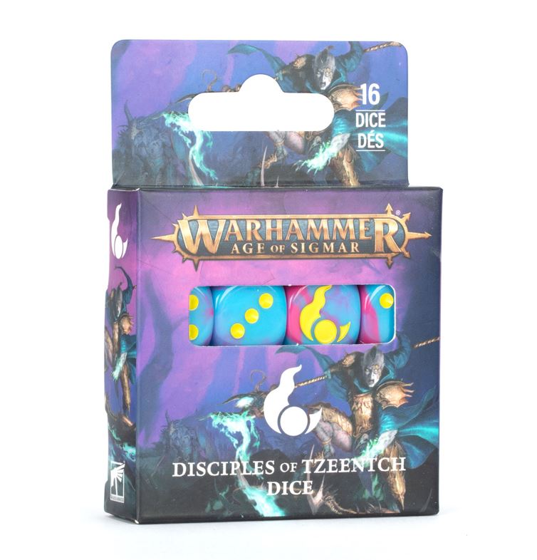 Disciples of Tzeentch Dice Set 16 Würfel Games Workshop Warhammer Würfel AoS