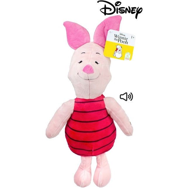 Disney 9274-3 - Winnie Puuh Ferkel Plüsch Figur mit Sound, 30 cm Disney 9274-3 - Winnie Puuh Ferkel Plüsch Figur mit Sound, 30 cm