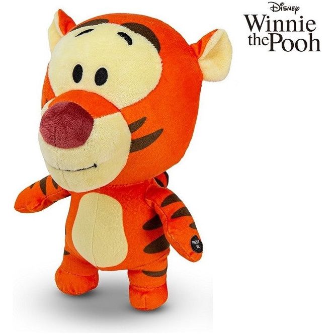 Disney - Winnie Pooh mit Sound und Bighead ca 30cm Plüsch - Tigger der Tiger, Plüschtier, Kuscheltier Disney - Winnie Pooh mit Sound und Bighead ca 30cm Plüsch - Tigger der Tiger, Plüschtier, Kuscheltier