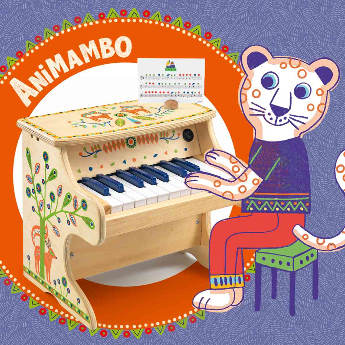 Djeco - Animambo: Elektr. Klavier 18