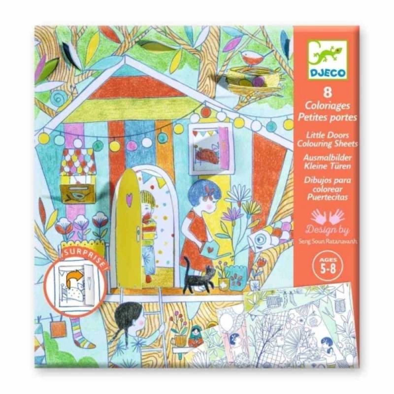 Djeco - Ausmalbilder Ninas Spielzelte Djeco - Ausmalbilder Ninas Spielzelte