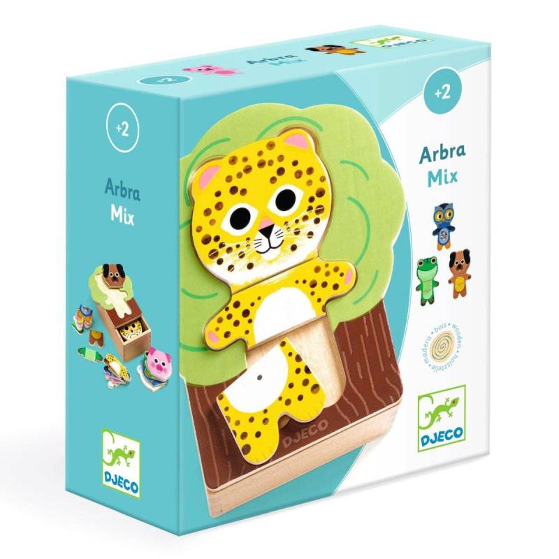Djeco - DJECO Holzpuzzle Arbramix