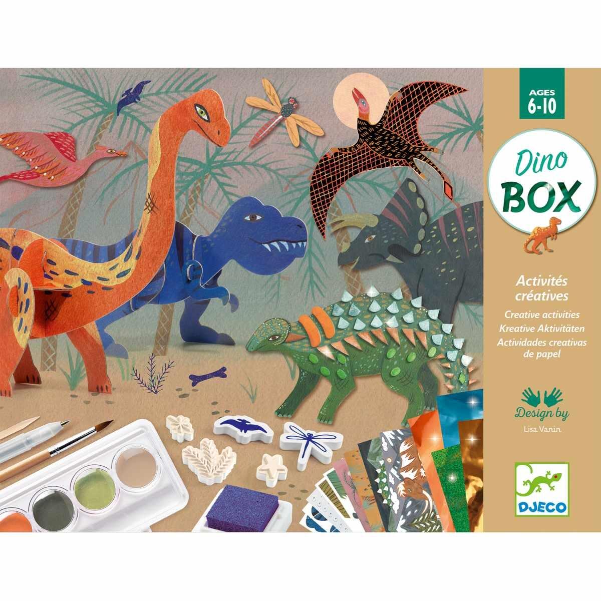 Djeco - Djeco – Multi-Activity Kit Welt der Dinosaurier