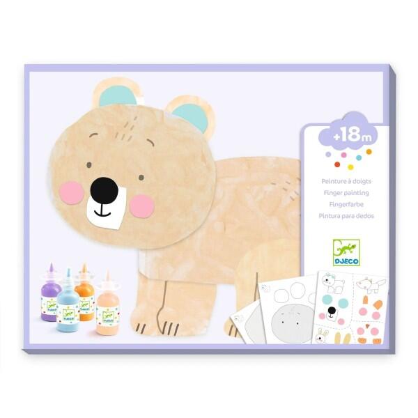 Djeco - Fingerfarbe Malset 18+ Djeco - Fingerfarbe Malset 18+
