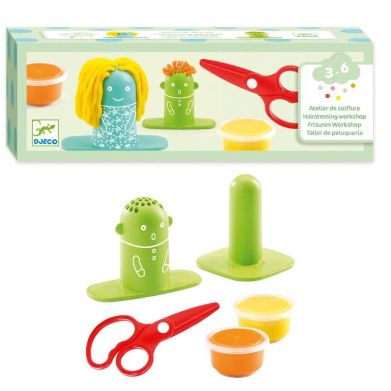 Djeco - Knete 3-6: Frisuren Workshop