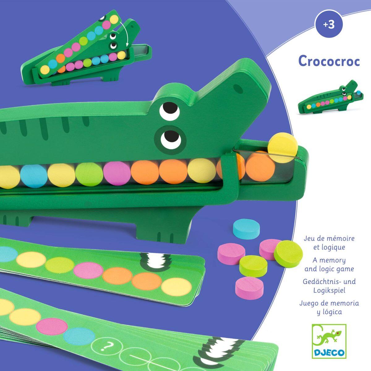 Djeco - Lernspiele: Crococroc