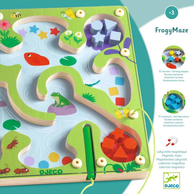 Djeco - Lernspiele: FrogyMaze