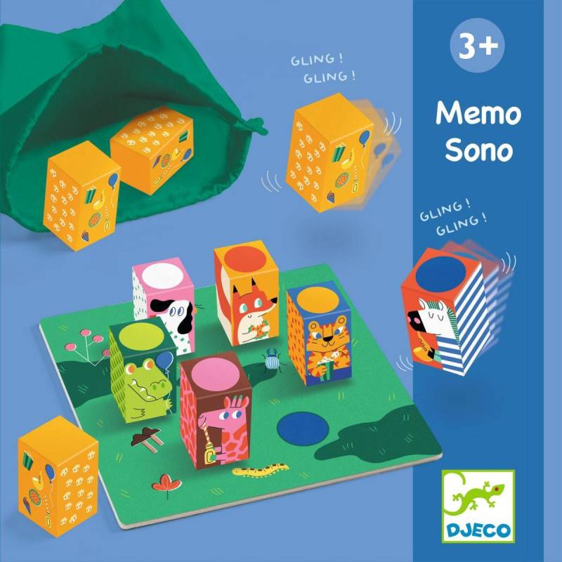 Djeco - Lernspiele: Memo Sono