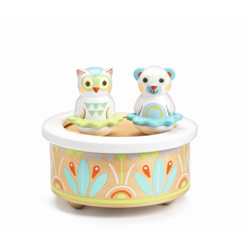 Djeco - Musikbox Spieluhr Baby weiß