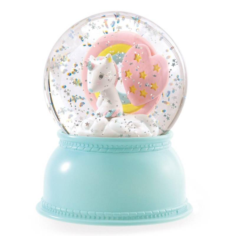 Djeco - Nachtlicht Schneekugel / Einhorn Djeco - Nachtlicht Schneekugel / Einhorn