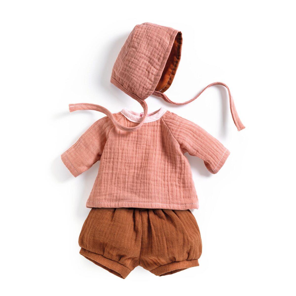 Djeco - POMEA Puppenkleidung Peach