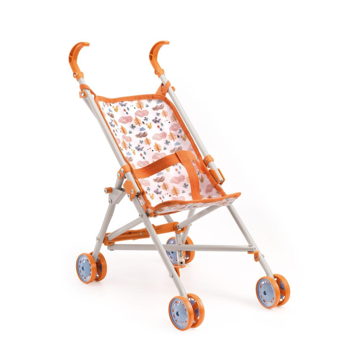 Djeco - Puppenbuggy Forest 54cm