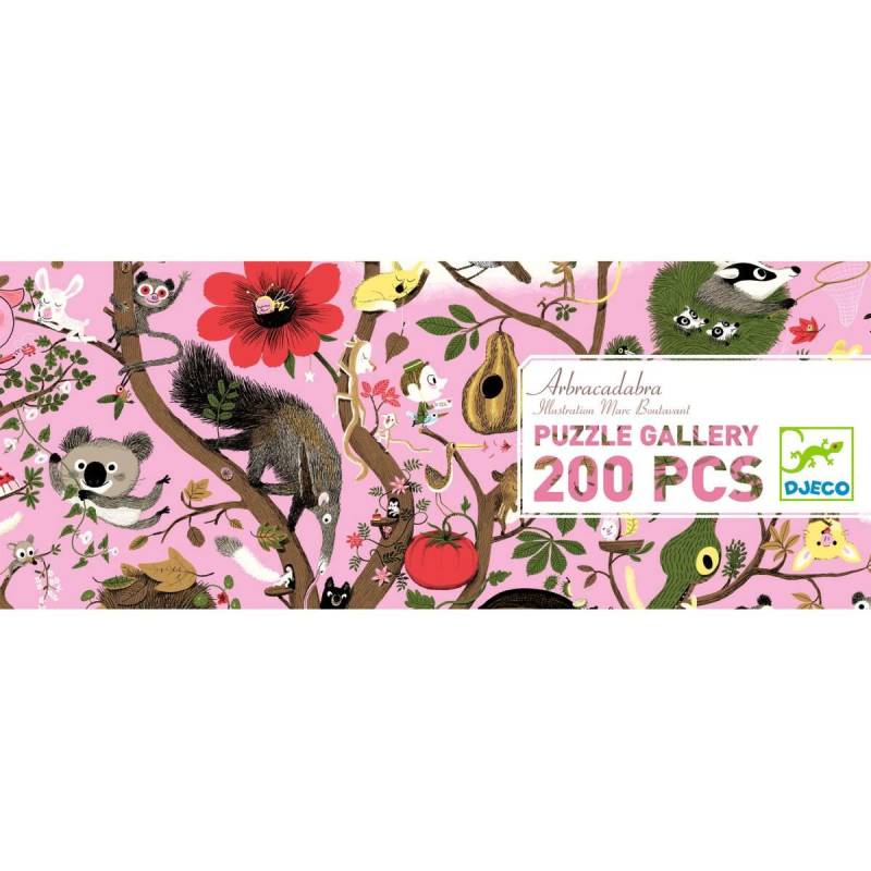 Djeco - Puzzle Galerie: Arbracadabra 200 Teile