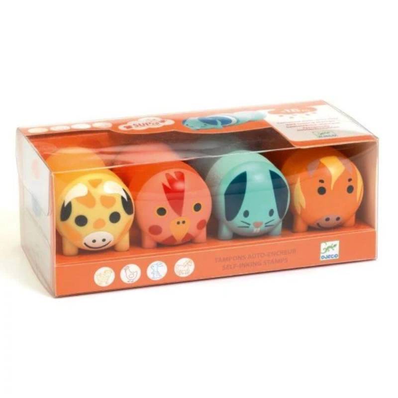 Djeco - Stempel - Farmtiere