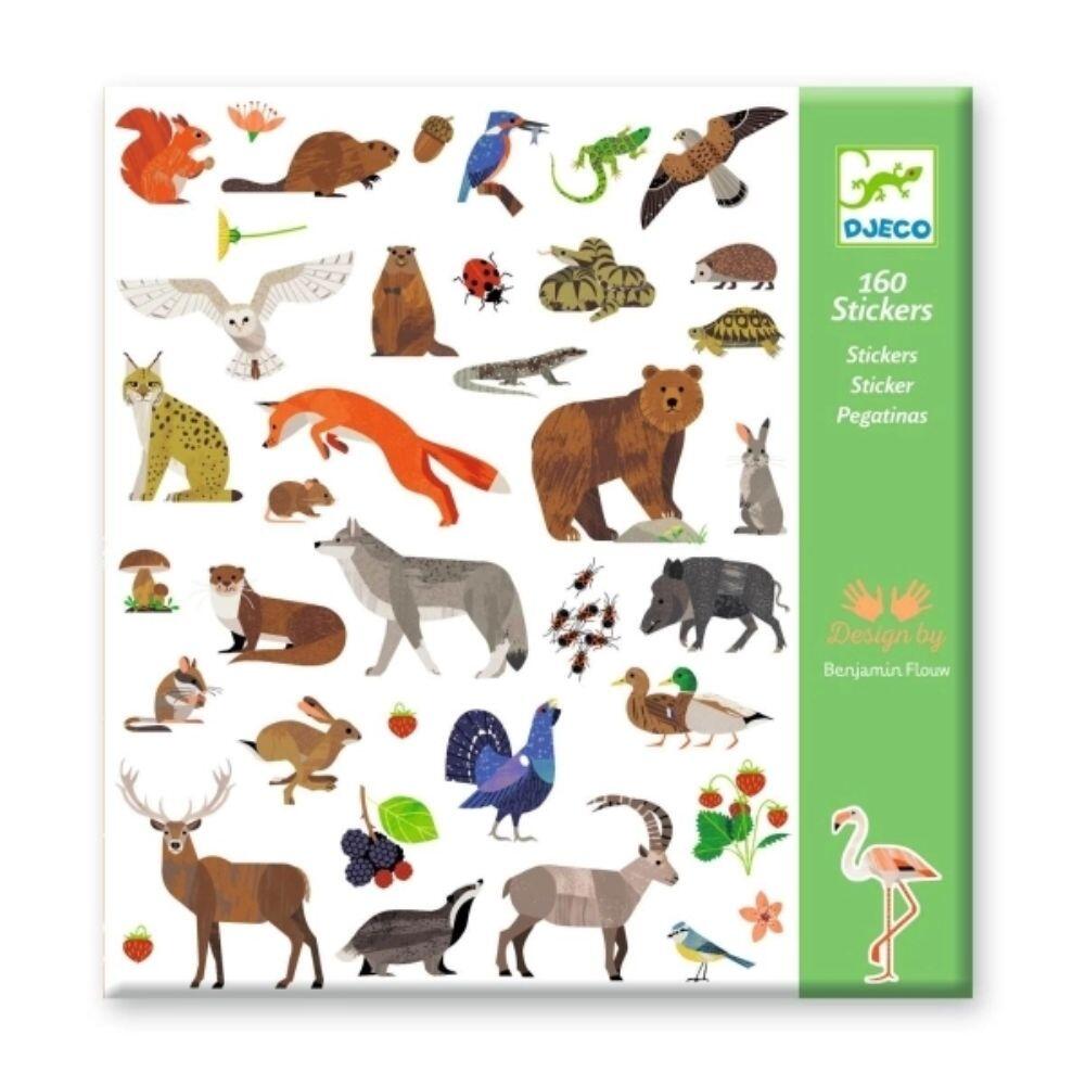 Djeco - Sticker: Tierwelt Djeco - Sticker: Tierwelt