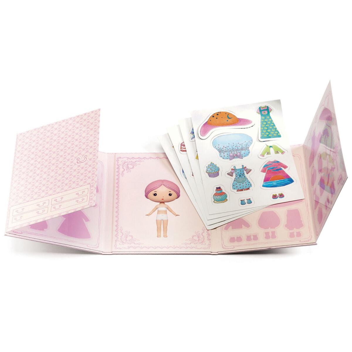 Djeco - Tinyly Sticker / Miss Lilypink