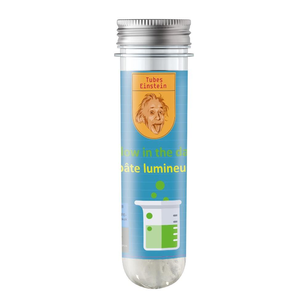 Djeco - experimente reagenzglas - leuchtknete