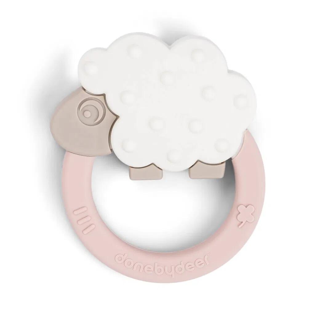 Done By Deer - Beißring Schaf / rosa Done By Deer - Beißring Schaf / rosa