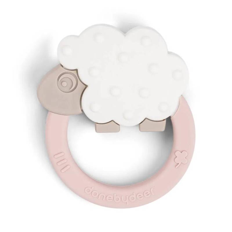 Done By Deer - Beißring Schaf / rosa Done By Deer - Beißring Schaf / rosa