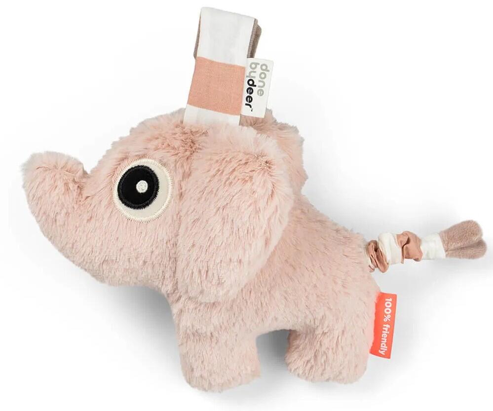 Done By Deer - Spieluhr / Elefant / rosa