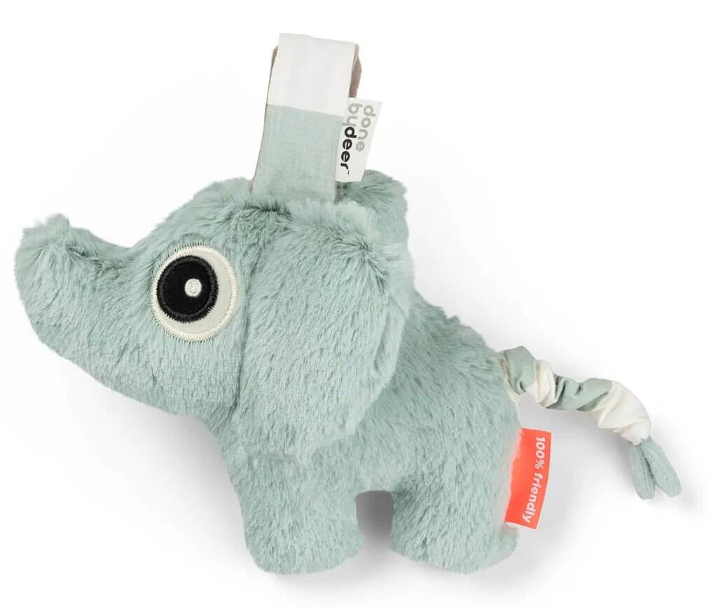 Done By Deer - Spieluhr Elefant / blau