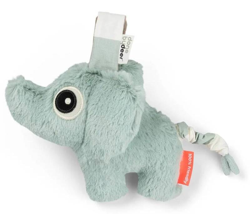 Done By Deer - Spieluhr Elefant / blau