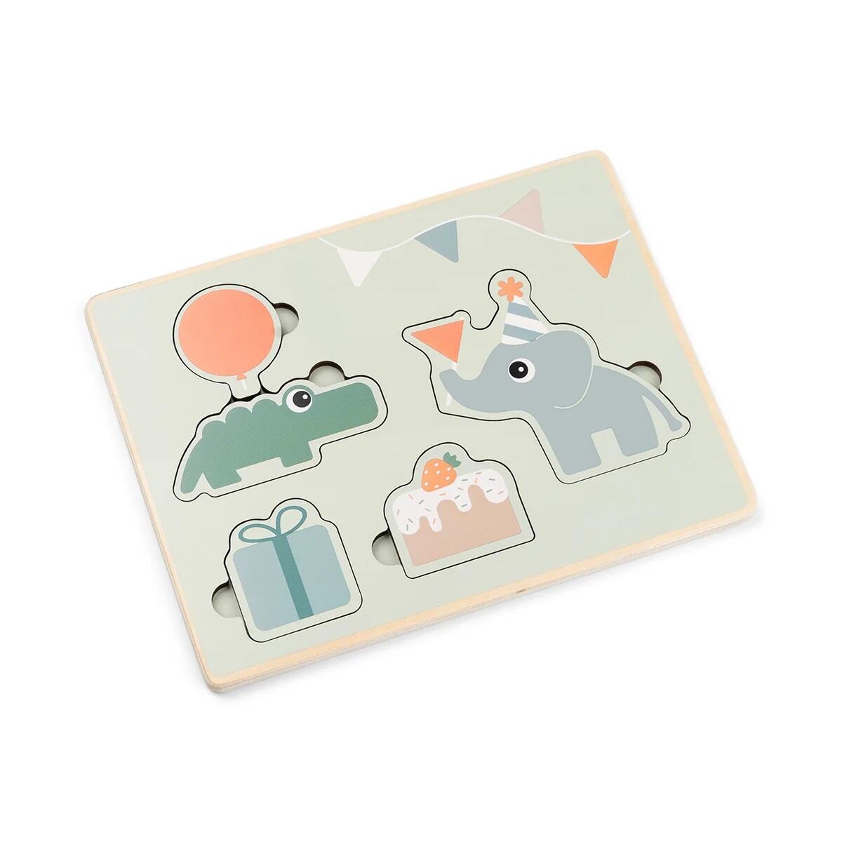 Done By Deer - Steckpuzzle Geburtstag