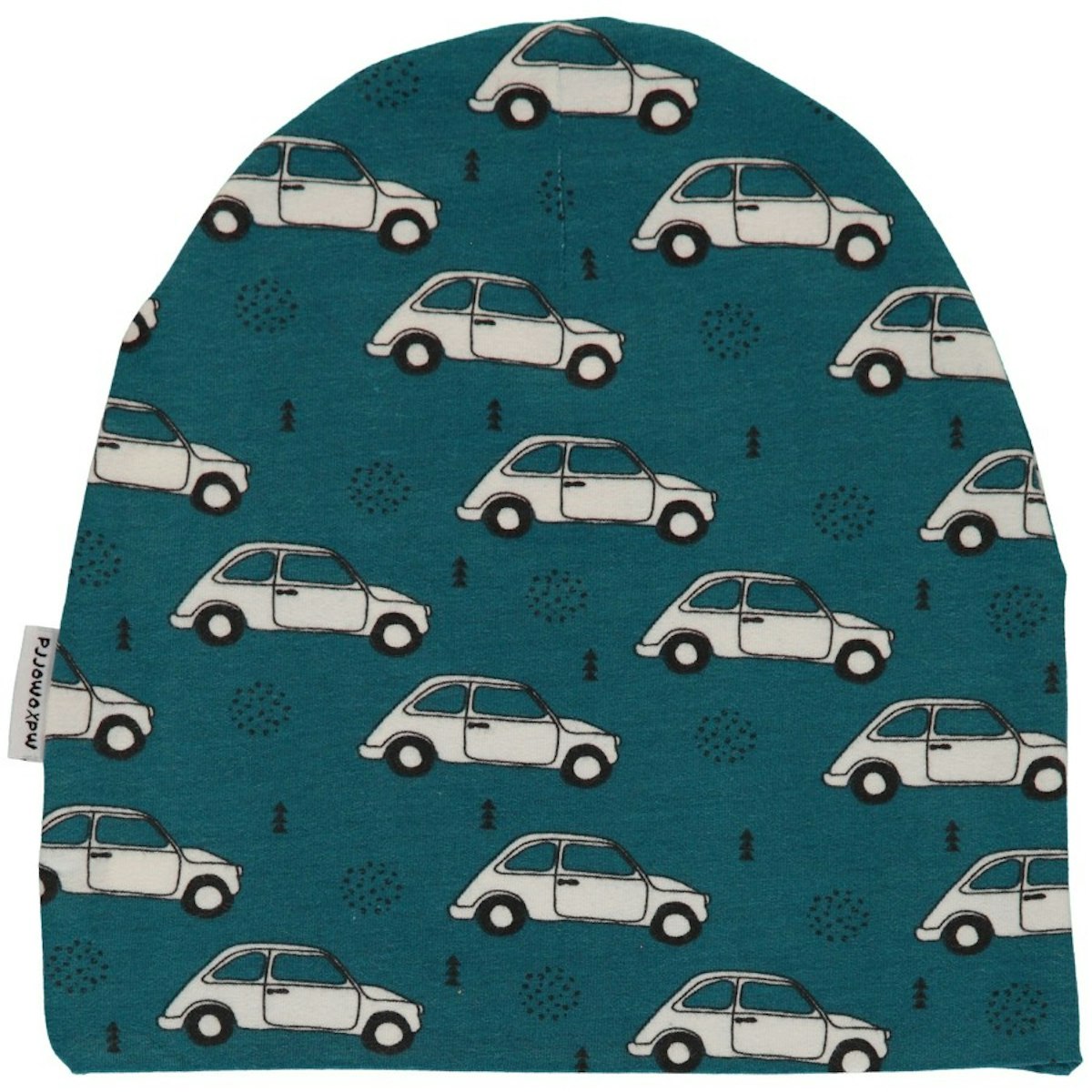 Doppellagige Kindermütze warm Autos 48/50