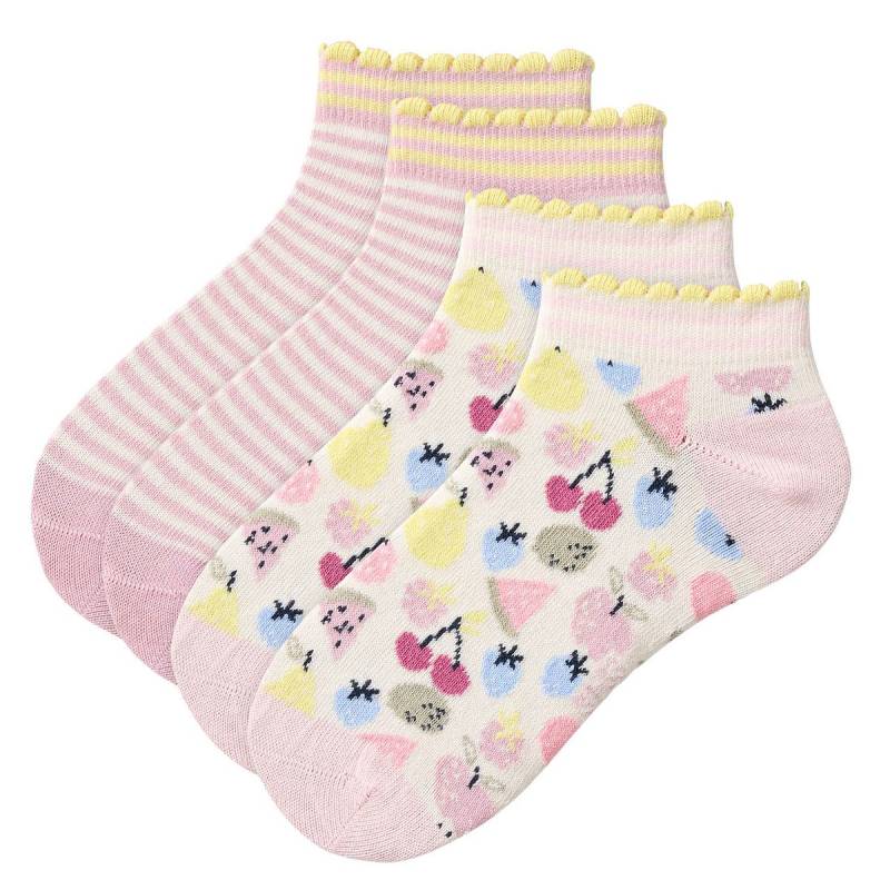 Doppelpack Sneakersocken Blumen rosa 34/36 Doppelpack Sneakersocken Blumen rosa 34/36