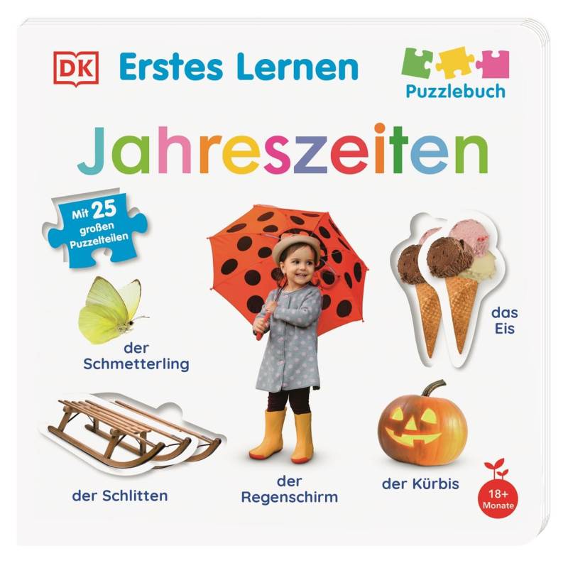 Dorling Kindersley Verlag - Jahreszeiten, Erstes Lernen Puzzlebuch Dorling Kindersley Verlag - Jahreszeiten, Erstes Lernen Puzzlebuch
