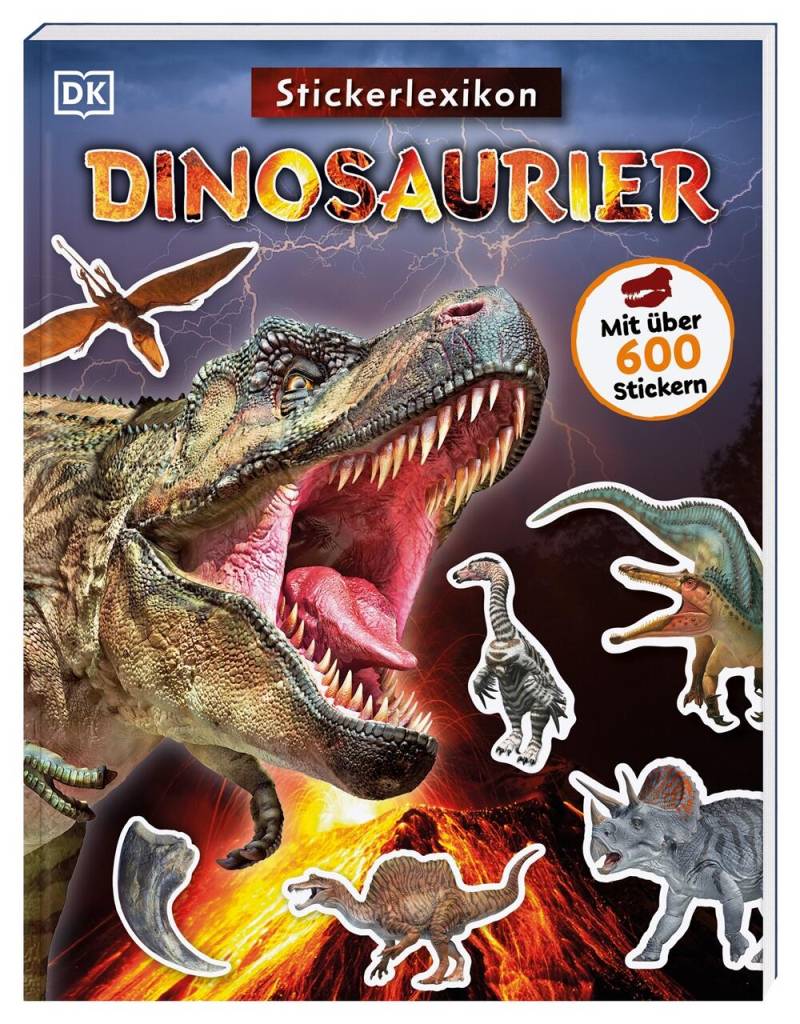Dorling Kindersley Verlag - Sticker-Lexikon. Dinosaurier