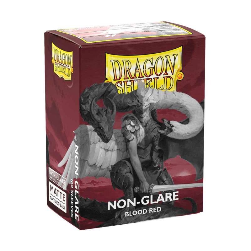 Dragon Shield: Matte, Blood Red, Non Glare V2 (100)