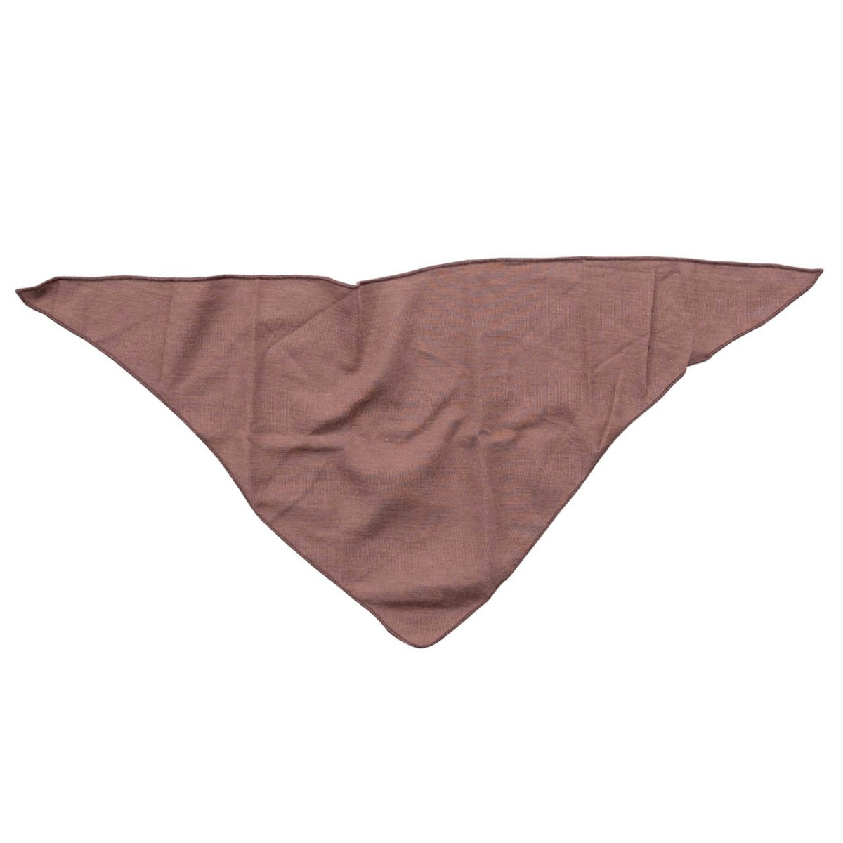 Dreiecktuch Wolle Seide mauve 61x27 cm