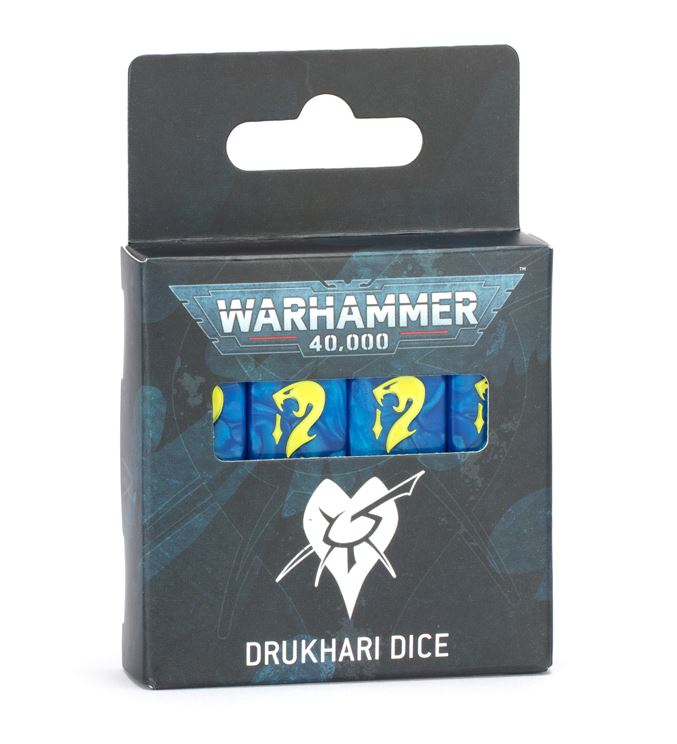 Drukhari Dice Set 16 Würfel Games Workshop Warhammer 40k Dark Eldar Dices