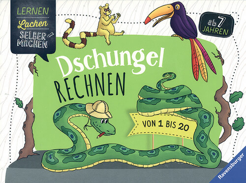 Dschungel-Rechnen von 1 bis 20