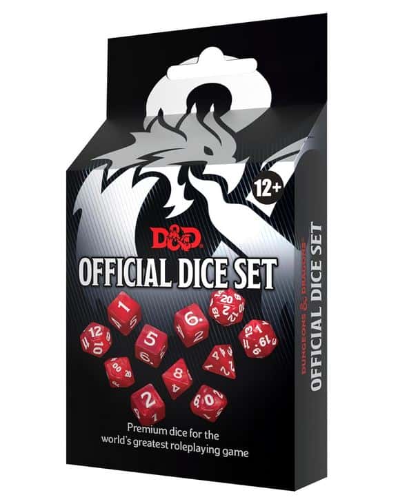 Dungeons & Dragons Official Dice Set Wizards of the Coast Offizielles Würfelset Dungeons & Dragons Official Dice Set Wizards of the Coast Offizielles Würfelset