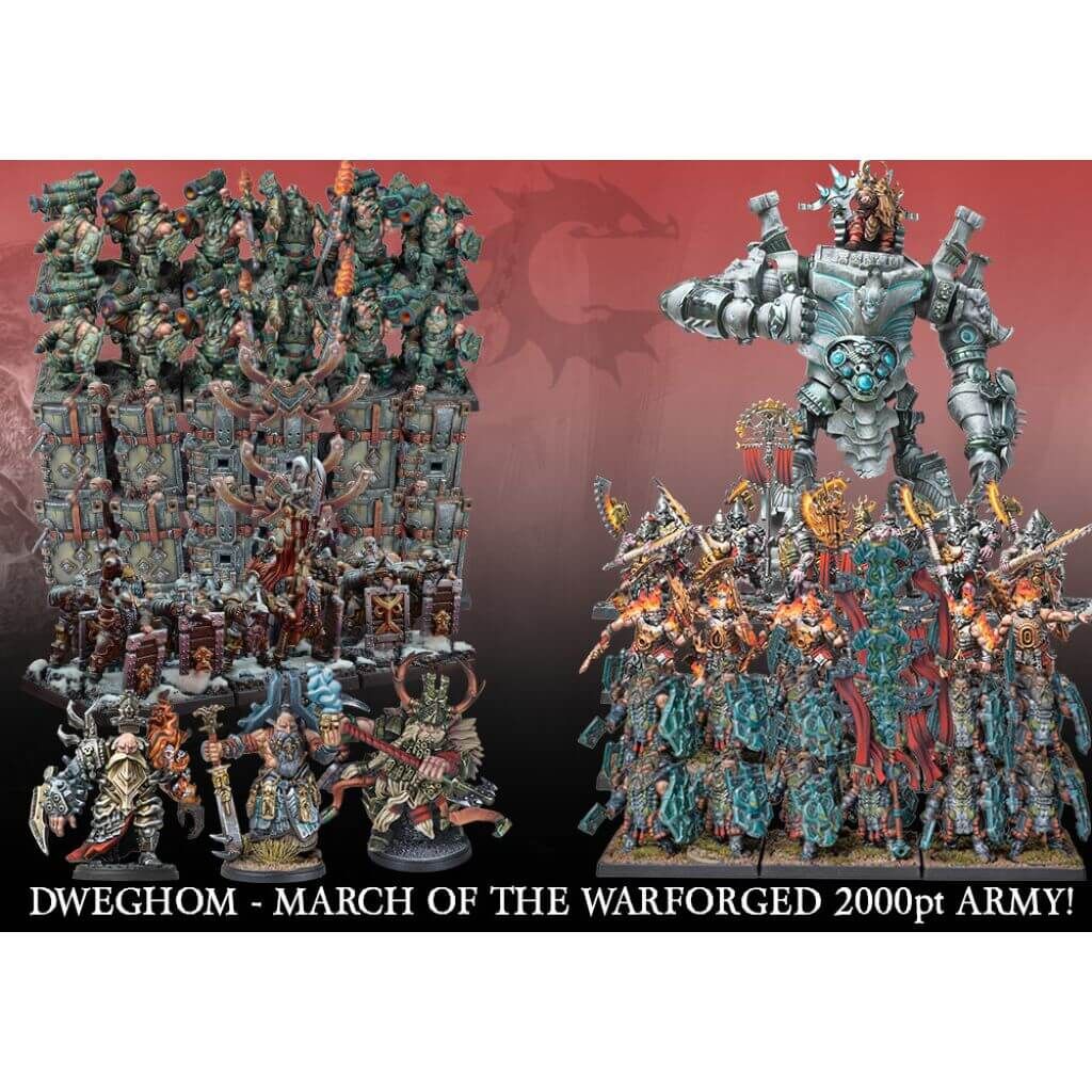 Dweghom: March of the Warforged 2000pt Army