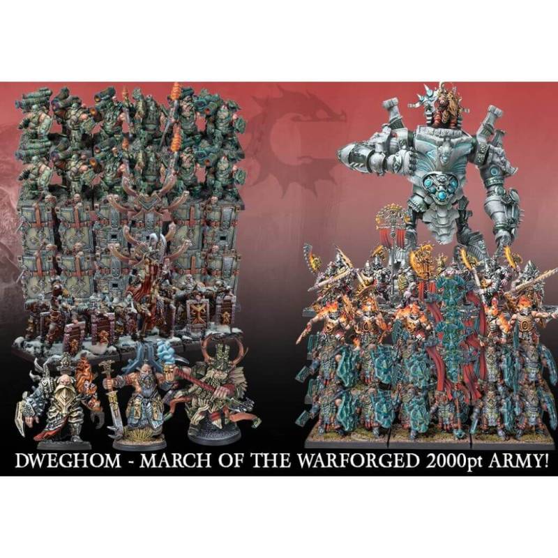 Dweghom: March of the Warforged 2000pt Army
