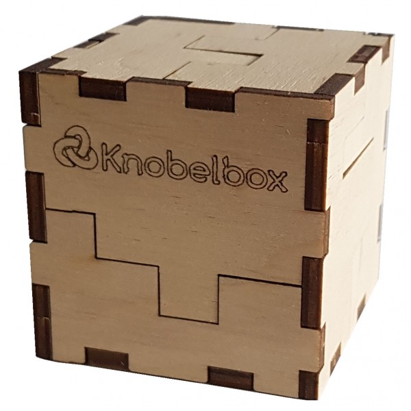 Eco Wood Art Wooden Models: 3D Cube Puzzle