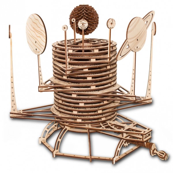 Eco Wood Art Wooden Models: Planetarium