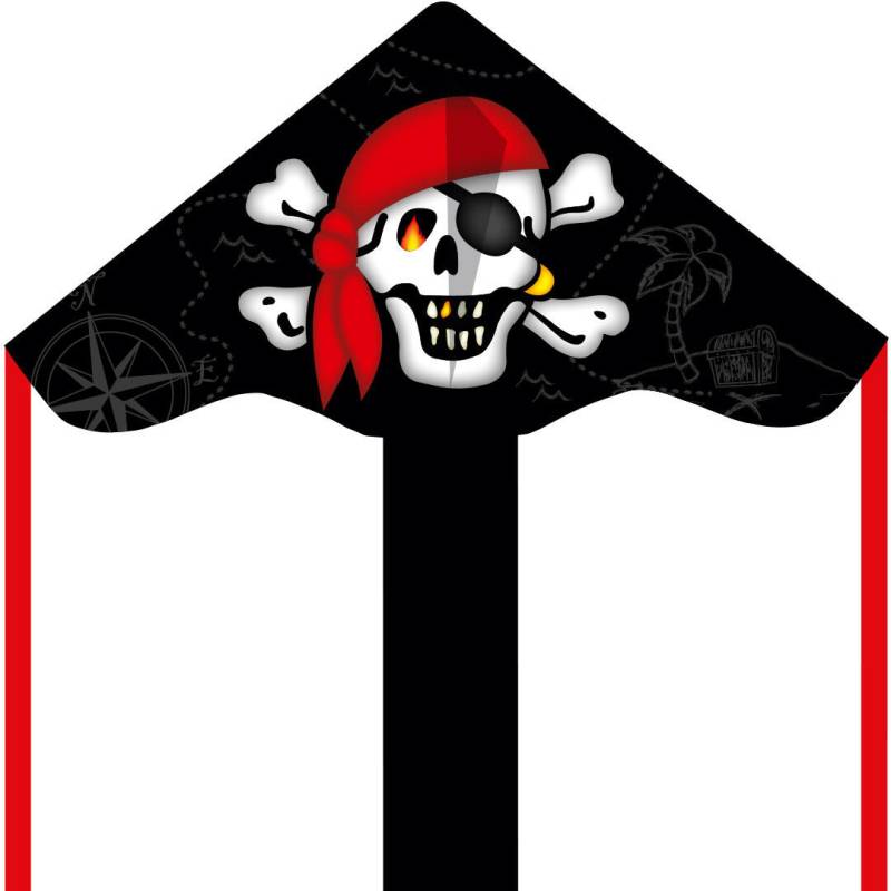 Ecoline - Simple Flyer Jolly Roger - Kinderdrachen Ecoline - Simple Flyer Jolly Roger - Kinderdrachen