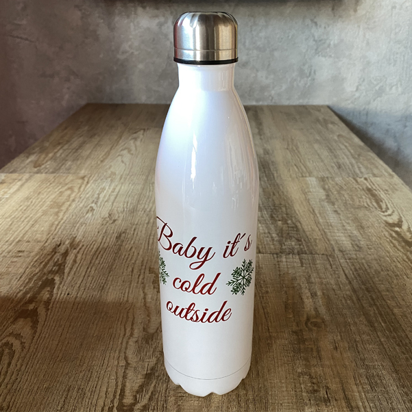 Edelstahl-Thermoflasche Edelstahl-Thermoflasche