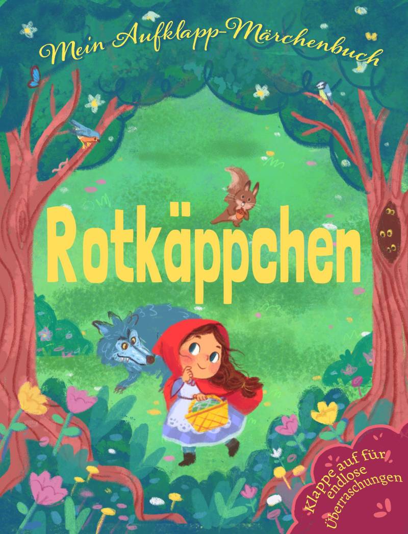 Edizioni White Star SrL - Mein Aufklapp-Märchenbuch Rotkäppchen Edizioni White Star SrL - Mein Aufklapp-Märchenbuch Rotkäppchen