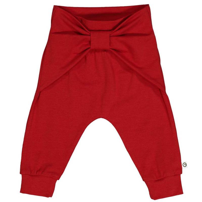 Edle Krabbelhose Schleife rot 68 Edle Krabbelhose Schleife rot 68