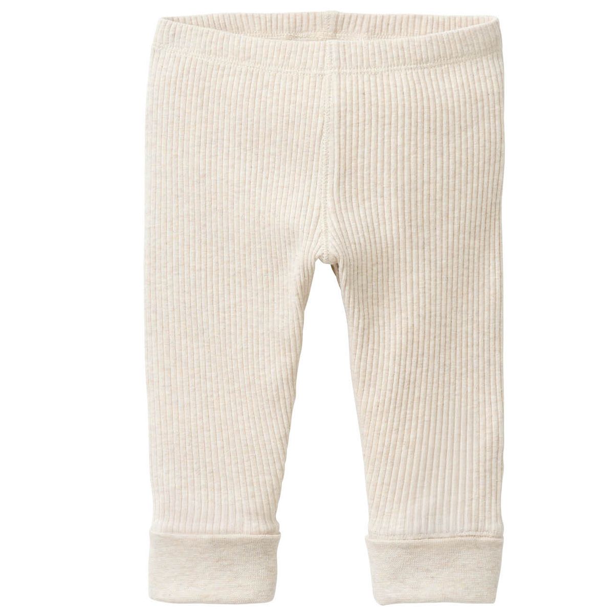 Edle Ripp Leggings beige melange 104 Edle Ripp Leggings beige melange 104